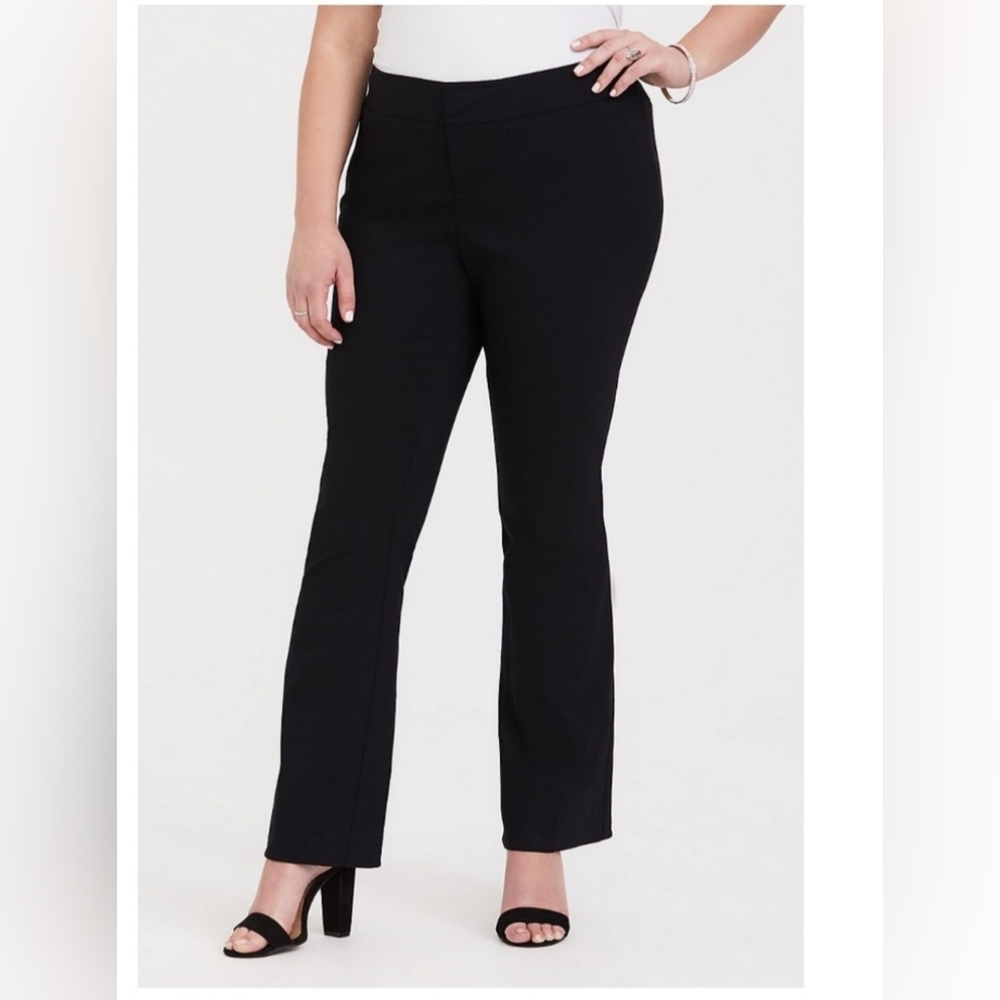 Plus Size Torrid Black Work Pants